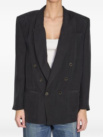 Saint Laurent Womens Jackets Black