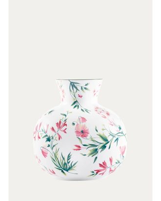 Ginori 1735 Florenza Floral Porcelain Vase