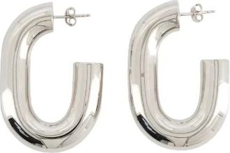 Paco Rabanne Metal earrings - Dames - Oorbellen - Grijs - ONE Size - Accessoires