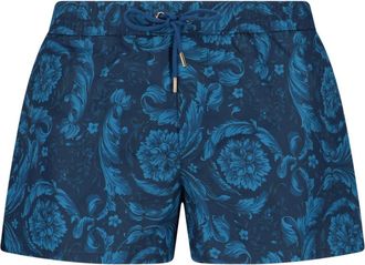 Versace Barocco Swim Shorts - Blue
