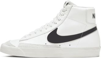 Nike Mens Blazer Mid 77 Vintage Shoes in White | BQ6806-100
