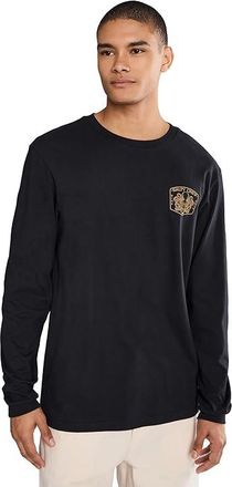 Salty Crew Tako Club Long Sleeve Mens T Shirt Black : 2XL, Cotton