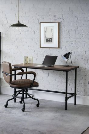 Julian Bowen Carnegie Desk in Brown