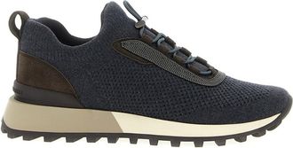Brunello Cucinelli Grey Round Toe Sneakers