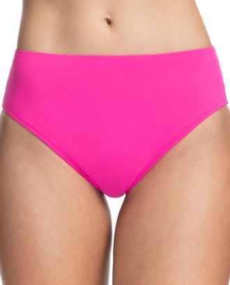 Gottex Mid Rise Tankini Bottom In Tutti Frutti Fuchsia