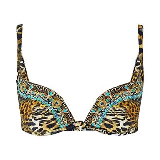 Camilla Badmode, Dames, Veelkleurig, M, Continuous Beugel Bikini Top