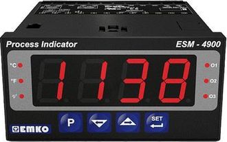 Emko Esm-4900 Regulador De Temperatura Negro Preciso