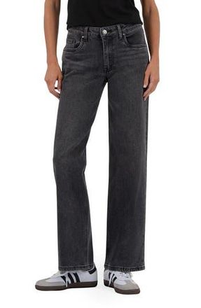 Kut from the Kloth Selena Low Rise Baggy Straight Leg Jeans in Fateful at Nordstrom Rack, Size 12