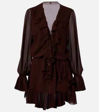 Bananhot Bellen ruffled minidress