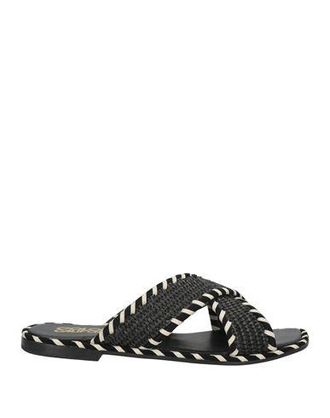 Colors Of California CRISS CROSS SANDAL IN RAFFIA