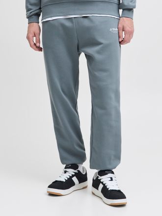 Jack & Jones Sweathose JACK & JONES JPSTKANE SOHO SWEAT PANTS NOOS, Herren, Gr. M, N-Gr, grau (stormy weather), angeraute Sweatware, Obermaterial: 80% Baumwolle, 2