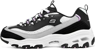 Skechers (WMNS) Skechers DLITES 1.0 Black 896209-BKPR