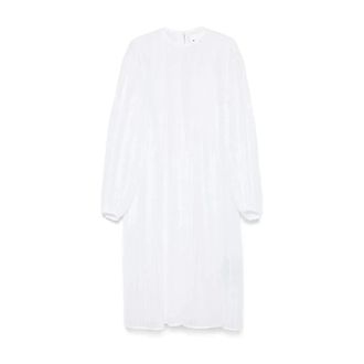 Jil Sander Dames, Jurken, Wit, Maat: S