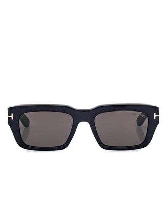 Tom Ford Eyewear Occhiali da sole rettangolari - Nero