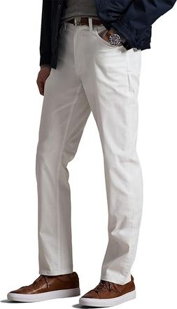 Polo Ralph Lauren Classic Fit Performance Twill Pants Mens Casual Pants Ceramic White : 40 32, Cotton/Elastane/Polyester