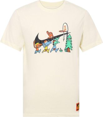 Nike Dri-FIT Basketball T-Shirt Beige FD0068-113