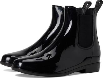 Journee Collection Drizzle Womens Rain Boots Black : 10 M, Synthetic