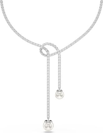 Swarovski Matrix Vrouwen Basis Metalen Ketting - Zilver 5692416