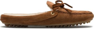 Car Shoe lace-up suede slippers - women - Suede - 37 - Brown