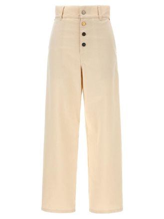 Moschino Beige Cotton trousers