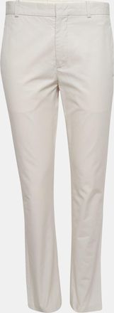 Sandro Beige Gabardine Straight Fit Pants