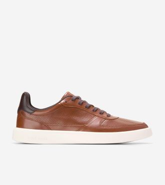 Cole Haan Mens Grand Crosscourt Daily Court Sneakers - Brown Size 10.5