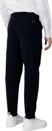 A|X Armani Exchange Cotton Regular Fit Trousers - Black