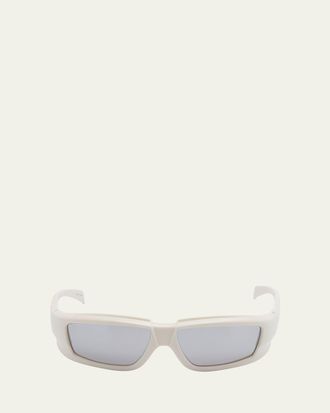 Rick Owens Mens Rick Rectangle Sunglasses