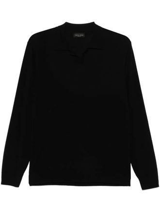 Roberto Collina T-shirt in lana - Nero