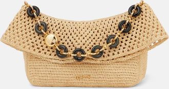 Loewe Paulas Ibiza - Borsa a spalla in rafia