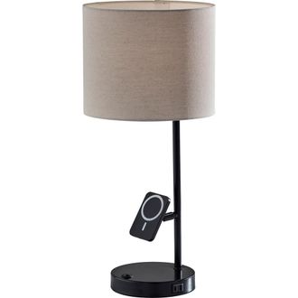 Adesso Wyatt Supercharger Desk Lamp in Black at Nordstrom