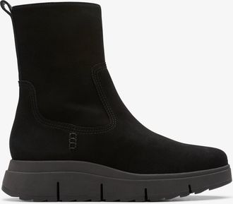 Clarks Loriini May Black Suede