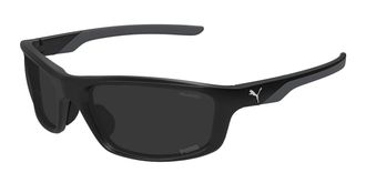Puma PU0480S Polarized 002 Mens Sunglasses Black Size 62
