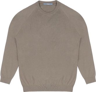 People of Shibuya Truien & Vesten, Heren, Groen, M, Katoen, Araki Trui met Ronde Hals