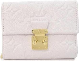 Louis Vuitton Pre-owned Monogram Empreinte Portemonnee (bi-fold) - Dames - Vintage Accessoires - Roze - ONE Size - Vintage