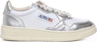 Autry Medalist Low Sneakers - Dames - Sneakers - Grijs - 36 EU - Katoen - Schoenen