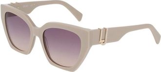 Liu Jo Authentieke Bril met Topkwaliteit - Dames - Zonnebrillen - Beige - 55 MM - Accessoires