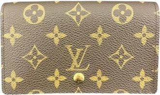 Louis Vuitton Pre-owned Wallets, male, Brown, Size: ONE SIZE Pre-owned Porte Feuille Tresor Monogram Wallet