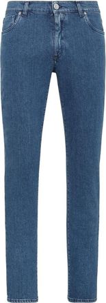 Billionaire Boys Club Straight Cut Crest Jeans - Heren - Slim Fit Jeans - Blauw - W28 - Katoen - Jeans