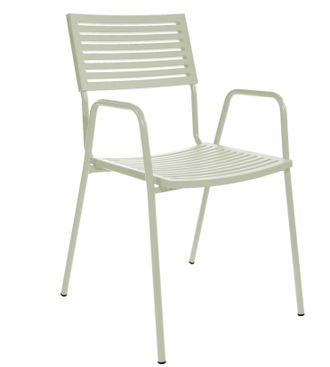 Schubiger M&ouml;bel Gartenstuhl Bodensee Lamello mit Armlehne