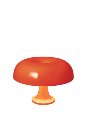 Artemide Nessino L&aacute;mpara De Mesa Naranja Dise&ntilde;o Italiano