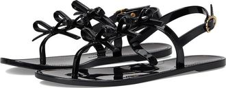 Stuart Weitzman FELICITY JELLY Womens Sandals Black : 10 M, Rubber/Synthetic