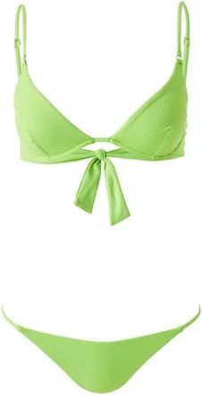 Melissa Odabash Key Largo Bikini - Dames - Bikinis - Groen - S - Badmode