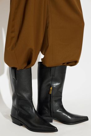 Michael Michael Kors Farren Heeled Boots, Womens, Black