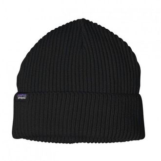 Patagonia Fishermans Rolled Beanie Mütze - Unisex | schwarz