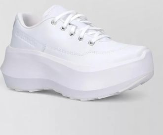 Comme Des Gar&ccedil;ons leather low-top sneakers