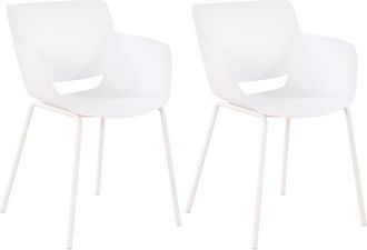 Clp Set di 2 sedie Alpena bianco