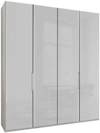 Wiemann Drehtürenschrank »Monaco, Made in Germany, edle Glasfront, in verschiedenen Farben,« hochwertige Beschlägen inkl. Dämpfung