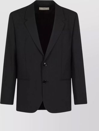 Ami virgin wool single-breasted blazer