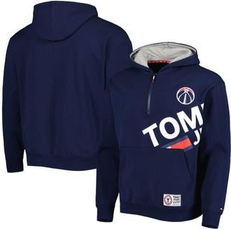 Tommy Jeans Mens Tommy Jeans Navy Washington Wizards Bernard Half-Zip Hoodie at Nordstrom, Size Xx-Large